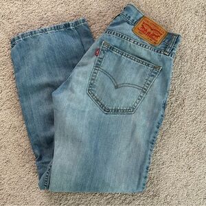 Levis 559 Jeans Men Women 30 x 30 Blue Relaxed Fit Straight Leg Denim Cotton